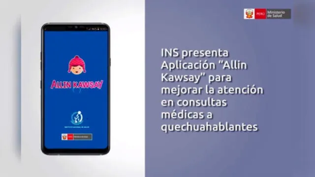 Presentan aplicativo para la atención de pacientes quechuahablantes. Foto: Andina