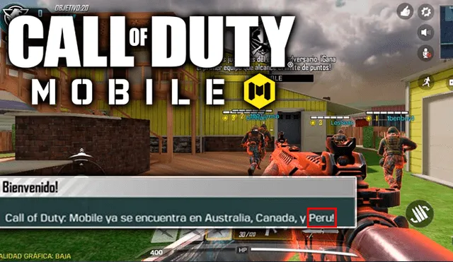 Call of Duty Mobile ya está disponible en Perú, Canada y Australia. Descárgalo gratis aquí.