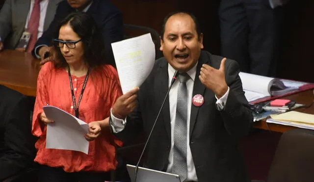 Por otro lado, Arce ha señalado que Nuevo Perú aún no ha decidido a quién apoyar en las elecciones de la presidencia del Congreso. Foto: La República.