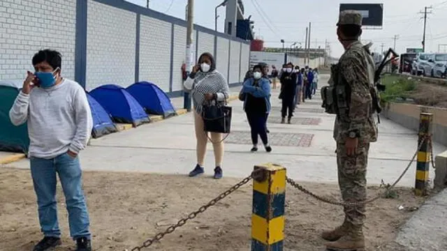 Familiares de hospitalizados que dieron positivo cumplirán aislamiento obligatorio. (Foto: Comando COVID-19)