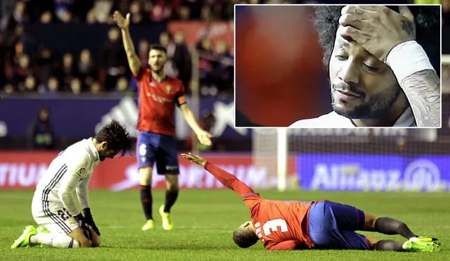 YouTube: la escalofriante lesión de Tano durante el partido entre Real Madrid y Osasuna | VIDEO