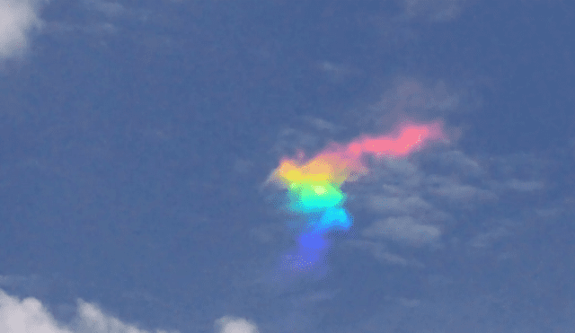 YouTube: Explican raro fenómeno que produjo nube de colores en Brasil [VIDEO]
