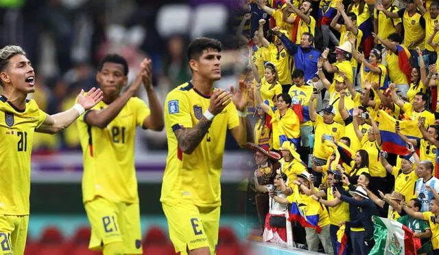 Ecuador ganó 2-0 a Qatar. Ahora, podría ser castigado por los cánticos de sus hinchas. Foto: composición/EFE