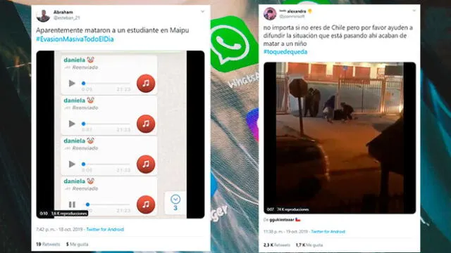Audios de WhatsApp son falsos y el video es real, pero las víctimas están vivas.