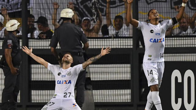 Santos goleó 3 a 1 al Nacional de Uruguay por el Grupo 6 de la Copa Libertadores [VIDEO]