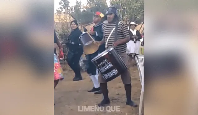 En Facebook se compartió el video viral de 'El Chavo' junto a 'Quico' bailando un pegajoso huayno de Santiago en Huancayo.