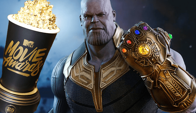 Avengers: Endgame: ¡Lo logró! Thanos se consagra como el mejor villano en los MTV Awards