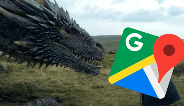 Google Maps: fans quedan sorprendidos al hallar al dragón Game of Thrones [FOTOS]