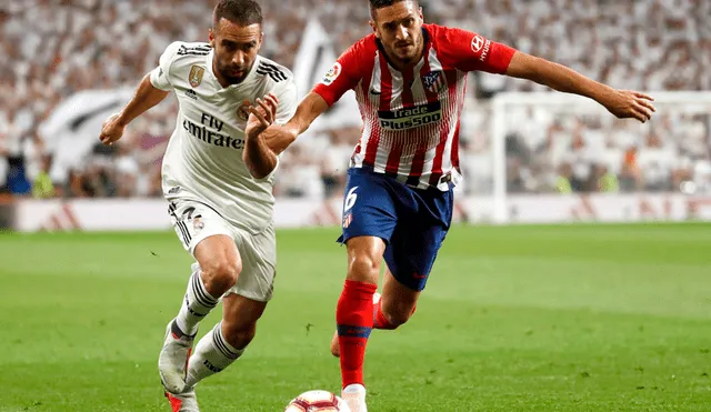 Real Madrid vs Atlético Madrid EN VIVO: alineaciones del derbi por LaLiga Santander 2019