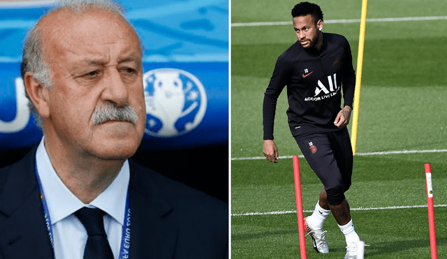 El exdirector técnico de la selección española considera que Neymar Jr no es un ejemplo a seguir en el mundo del fútbol, pero no niega que es un "buen futbolista".