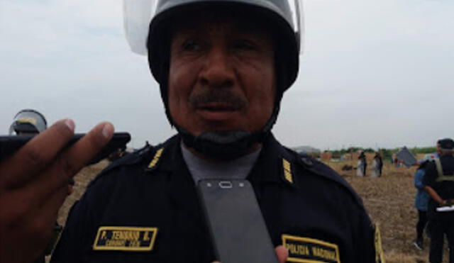 Coronel PNP Percy Tenorio Gamonal, jefe de la Dirección de Operaciones Especiales (Diroes). Foto: Difusión
