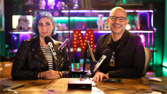 Mariana y Ricardo Morán conducen juntos 'Moranmente Incorrectos', un podcast irreverente. Foto: Difusión