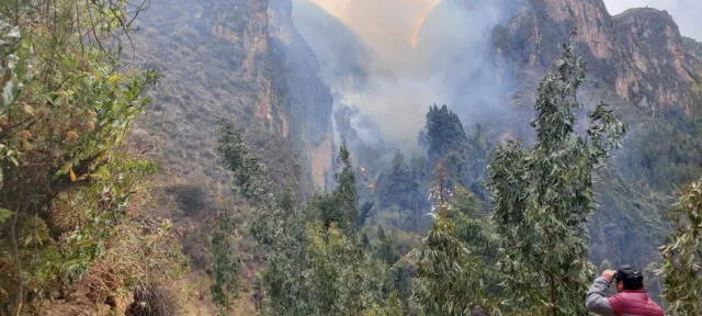 Áncash registra dos nuevos incendios forestales