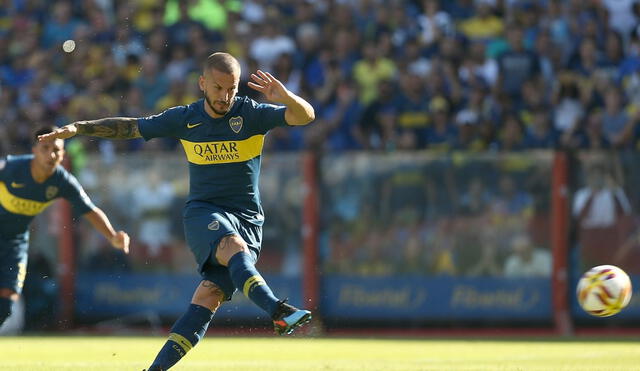 Boca Juniors vs Godoy Cruz: Darío Benedetto decretó el 1-0 de tiro penal [VIDEO]