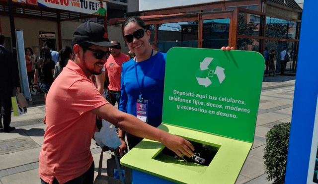Movistar comprometida con el reciclaje