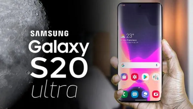 Samsung Galaxy S20 Ultra, Galaxy S20 y Galaxy S20 Plus.