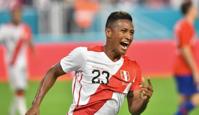 Pedro Aquino acumula tres goles con la selección peruana. Foto: FPF.