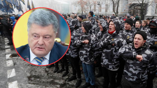 Ucrania: presidente Poroshenko declara ley marcial tras incidente con Rusia