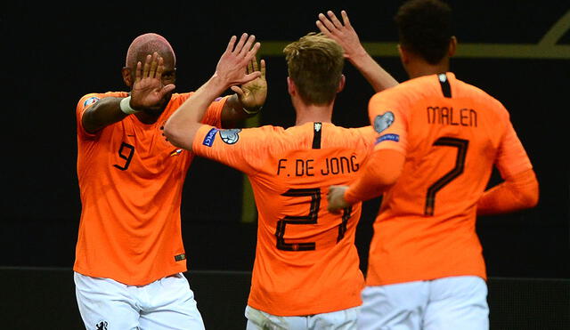 Holanda derrotó 4-2 a Alemania. (Créditos: AFP)