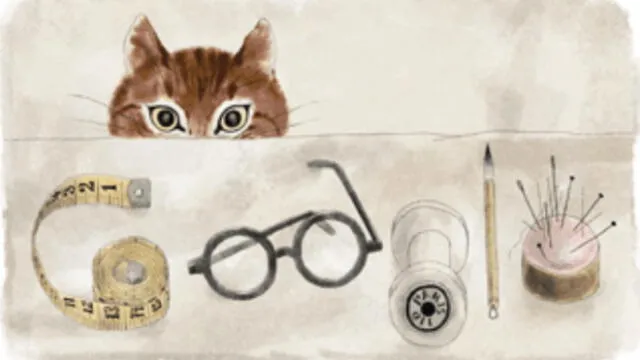 Google dedica homenaje a pintor y apasionado de los gatos Léonard Tsuguharu Foujita con este doodle
