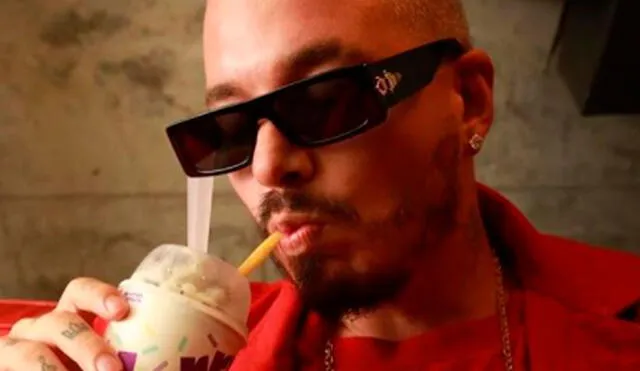 J Balvin anuncia colaboración con McDonald’s, a través de divertidas fotografías con los colores y nombre de la marca, en sus redes sociales. Foto: Instagram