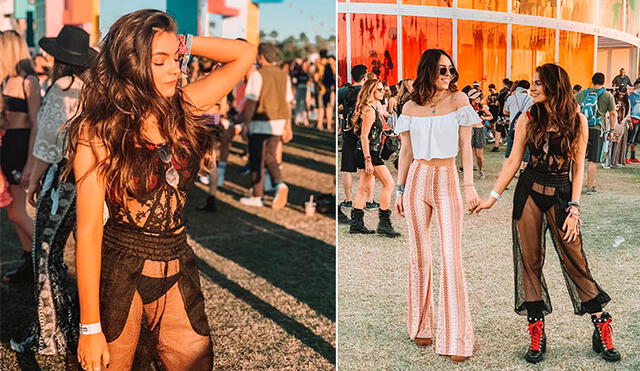 Hija de Angélica Rivera causa revuelo en Coachella [FOTOS]