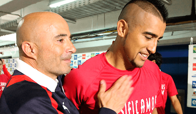 Jorge Sampaoli sobre Vidal: “Tengo un gran respeto personal y profesional por Arturo”