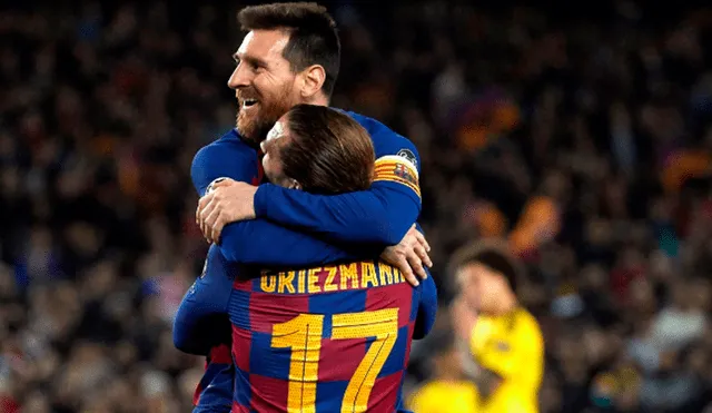 Antoine Griezmann decretó la goleada en el Camp Nou a favor del FC Barcelona. | Foto: EFE