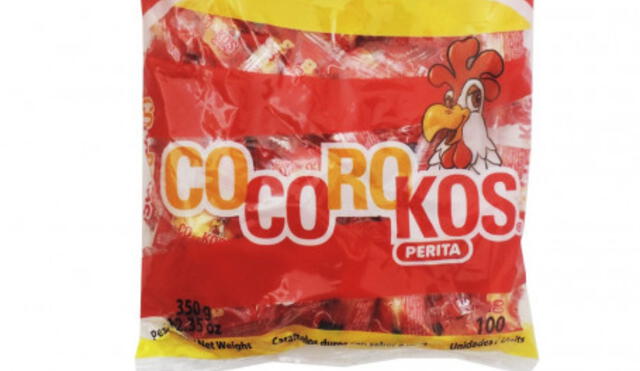 Los caramelos Cocorokos también eran conocidos como peritas. Foto: Ambrosoli