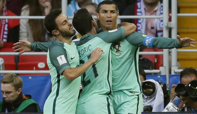 Copa Confederaciones 2017: Portugal derrotó 1-0 a Rusia con gol de Cristiano Ronaldo