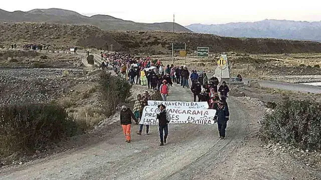 rechazo. Población de Orcompama amenazan con huelga.