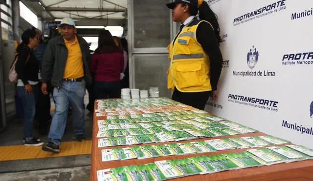 Metropolitano: decomisan más de mil 200 tarjetas
