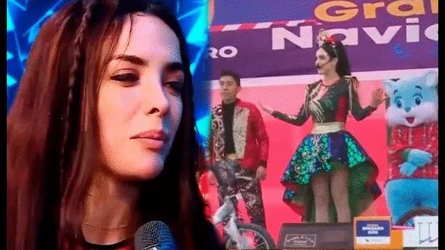Rosángela Espinoza no hace caso a las críticas que recibe por los shows infantiles de navidad que hace. Foto: composición LR/América TV