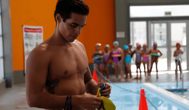 El nadador peruano se quedó sin opción a participar en Lima 2019. Créditos: La República