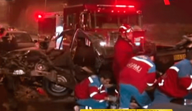 La Molina: cuatro heridos de gravedad tras choque entre camionetas [VIDEO]