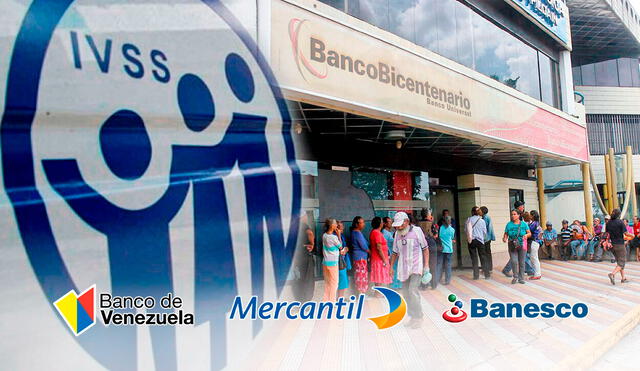 Más de cinco millones de personas en Venezuela reciben la pensión del IVSS en distintos bancos. Foto: composición de Jazmín Ceras / La República / IVSS / Mundo Oriental