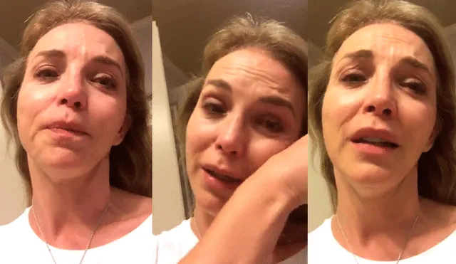En Facebook live, actriz Laura Flores rompe en llanto al despedirse de su hija [VIDEO]