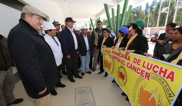 Construcción de nuevo hospital en Junín permitirá descentralizar tratamiento del cáncer 
