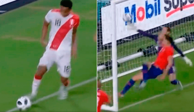 Perú vs Chile: la 'Bicolor' se puso arriba gracias a un increíble autogol de Roco [VIDEO]