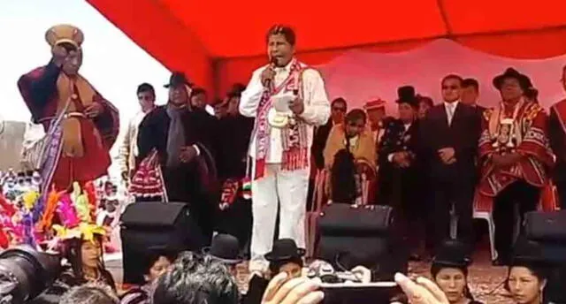 Walter Aduviri asumió cargo de gobernador de Puno tras participar en ceremonia ancestral [VIDEO] 