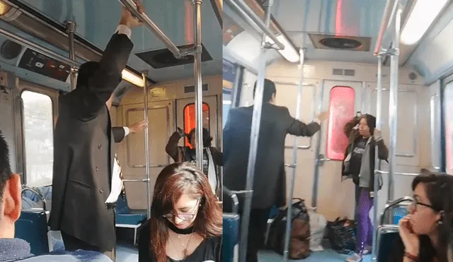 Facebook: Hombre realizó 'exorcismo' en tren, pero 'poseída' se vengó de él