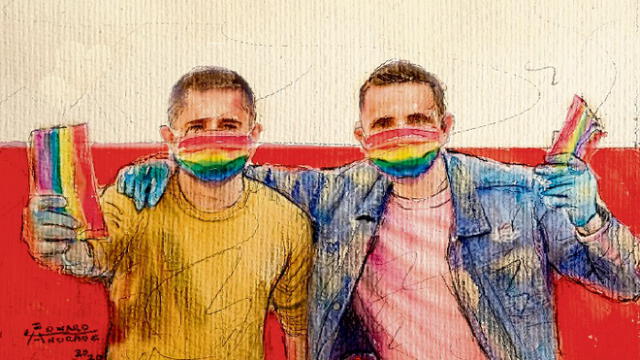 LGBTI - personas del mismo sexo. Foto: Edward Andrade / Grupo La República