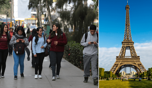 Jóvenes peruanos podrán vivir y trabajar en Francia por un año