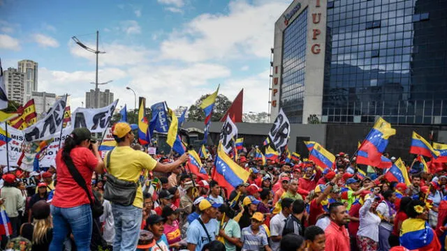 Crisis en Venezuela. Foto: AFP.