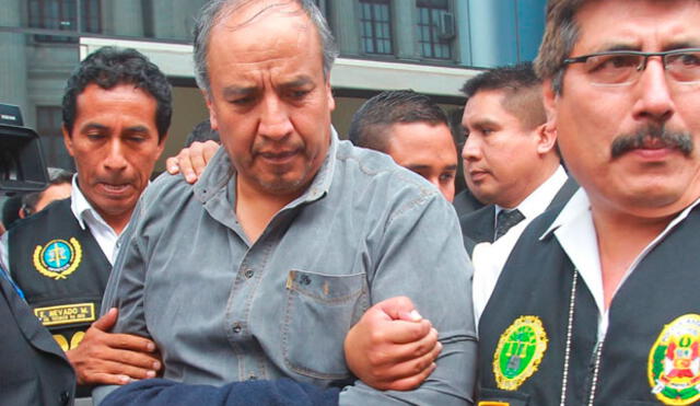 Caso Jorge Acurio: PJ decide hoy prisión preventiva por 18 meses