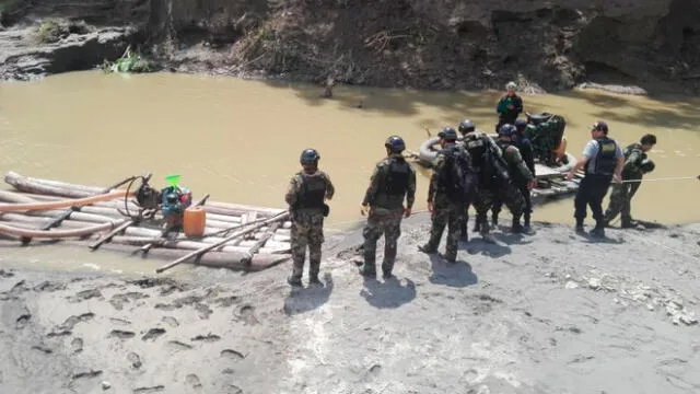 Ministerio Público y PNP dan duro golpe a la minería ilegal en Amazonas