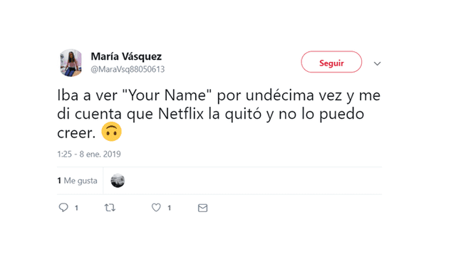 Netflix: Your Name sale del servicio y fans comparten su molestia en redes