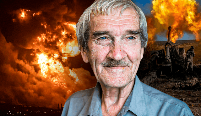 Stanislav Petrov, el hombre que evitó una catástrofe nuclear. Foto: composición LR/AFP/Los Angeles Times