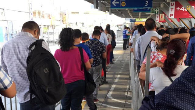 Cierran estación Naranjal del Metropolitano tras declaratoria de estado de emergencia [VIDEO]