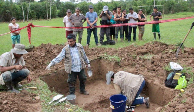 Madre Mía: Fiscalía realizó primera exhumación como parte de investigación
